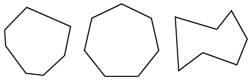 Sided polygon 7 What's a